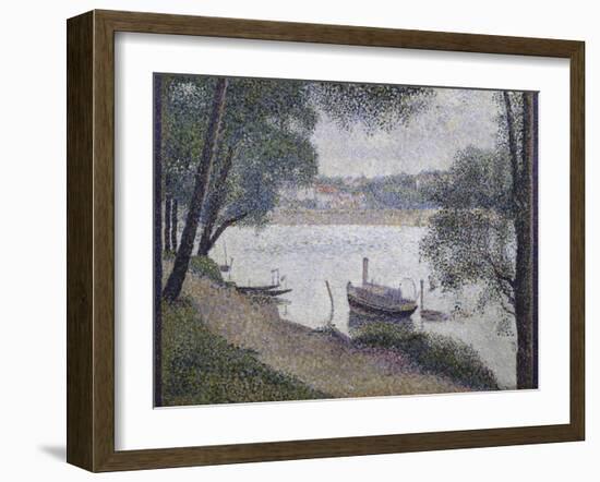 Gray Weather-Georges Seurat-Framed Giclee Print