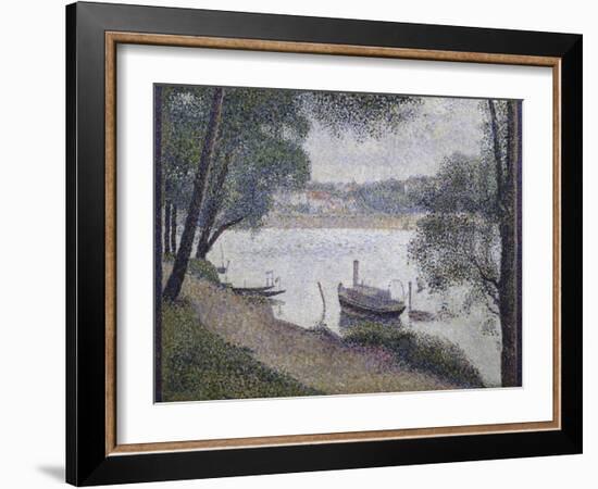 Gray Weather-Georges Seurat-Framed Giclee Print