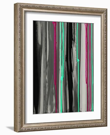 Gray with a Pop of Fun A-Tracy Hiner-Framed Giclee Print