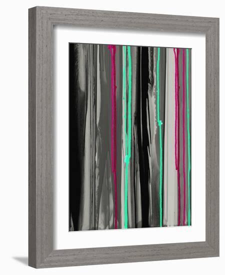 Gray with a Pop of Fun A-Tracy Hiner-Framed Giclee Print