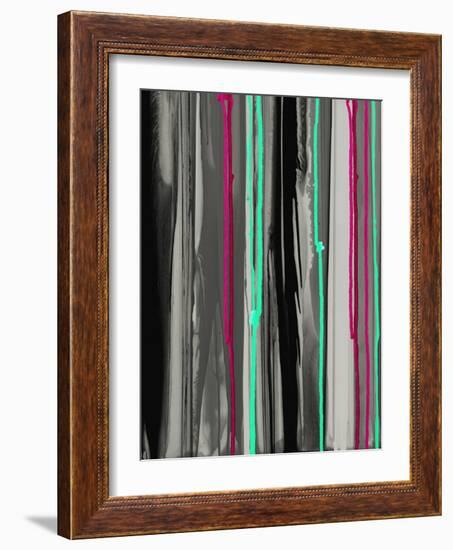 Gray with a Pop of Fun A-Tracy Hiner-Framed Giclee Print