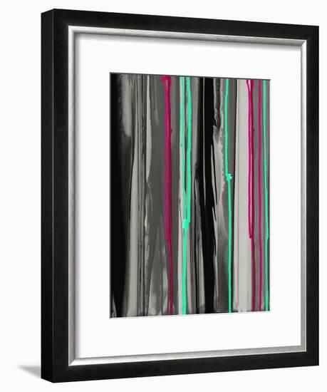 Gray with a Pop of Fun A-Tracy Hiner-Framed Giclee Print