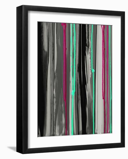 Gray with a Pop of Fun A-Tracy Hiner-Framed Giclee Print