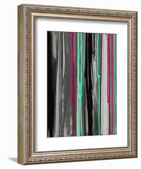 Gray with a Pop of Fun A-Tracy Hiner-Framed Giclee Print