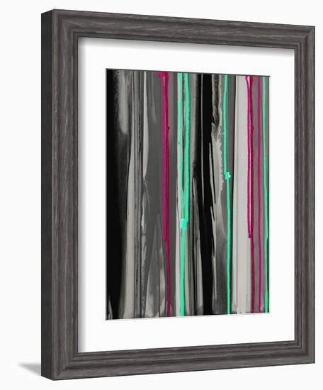 Gray with a Pop of Fun A-Tracy Hiner-Framed Giclee Print