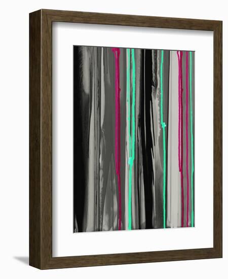 Gray with a Pop of Fun A-Tracy Hiner-Framed Giclee Print