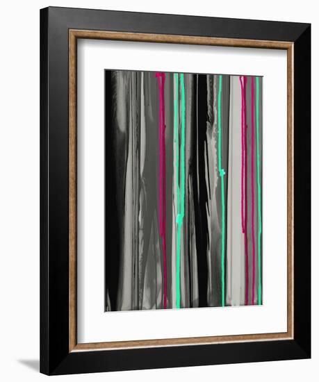 Gray with a Pop of Fun A-Tracy Hiner-Framed Giclee Print