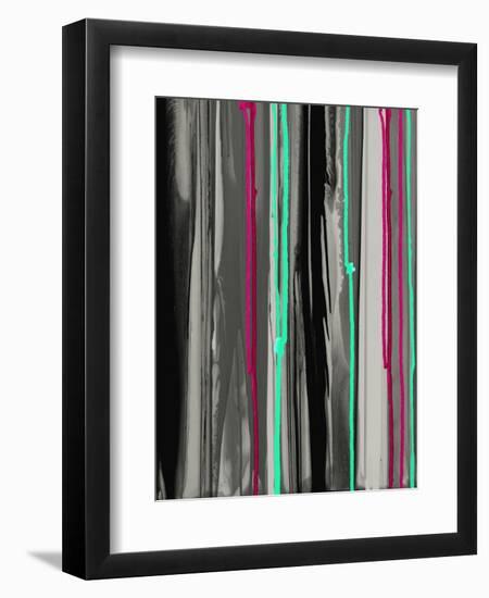 Gray with a Pop of Fun A-Tracy Hiner-Framed Giclee Print