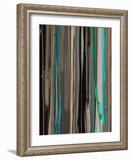 Gray with a Pop of Fun C-Tracy Hiner-Framed Giclee Print