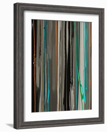 Gray with a Pop of Fun C-Tracy Hiner-Framed Giclee Print