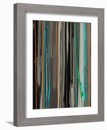 Gray with a Pop of Fun C-Tracy Hiner-Framed Giclee Print