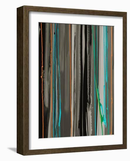 Gray with a Pop of Fun C-Tracy Hiner-Framed Giclee Print