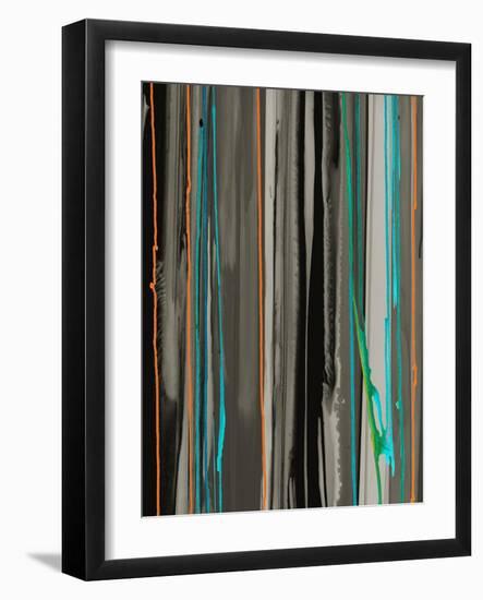 Gray with a Pop of Fun C-Tracy Hiner-Framed Giclee Print