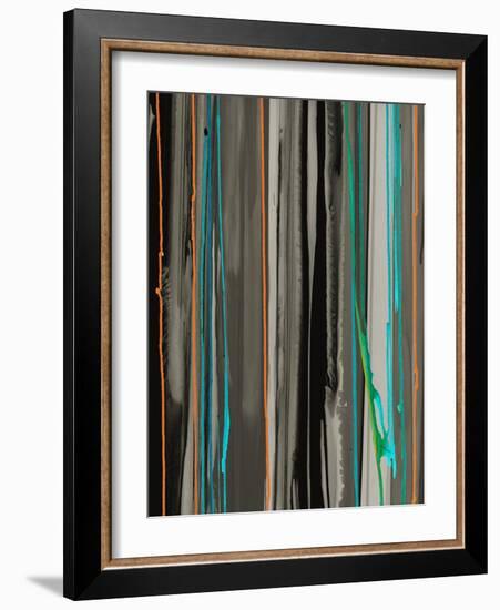 Gray with a Pop of Fun C-Tracy Hiner-Framed Giclee Print