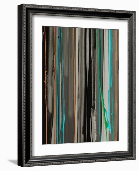 Gray with a Pop of Fun C-Tracy Hiner-Framed Giclee Print