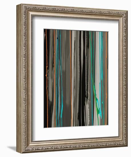 Gray with a Pop of Fun C-Tracy Hiner-Framed Giclee Print