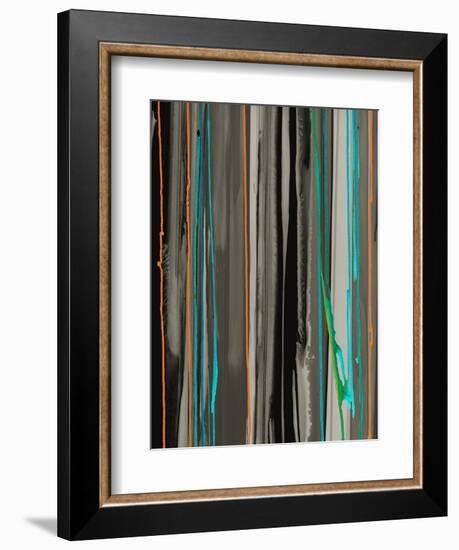 Gray with a Pop of Fun C-Tracy Hiner-Framed Giclee Print