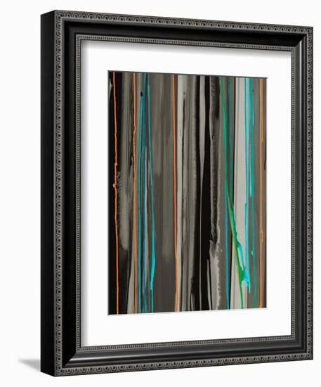 Gray with a Pop of Fun C-Tracy Hiner-Framed Giclee Print