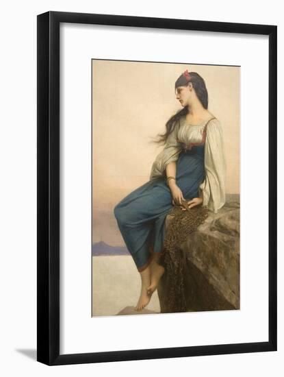 Graziella-Jules Joseph Lefebvre-Framed Art Print