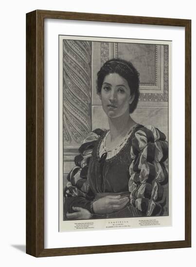 Graziella-Charles Edward Perugini-Framed Giclee Print