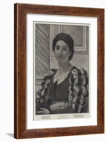 Graziella-Charles Edward Perugini-Framed Giclee Print