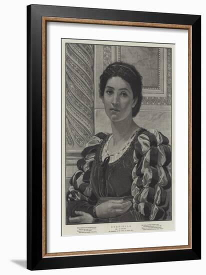 Graziella-Charles Edward Perugini-Framed Giclee Print