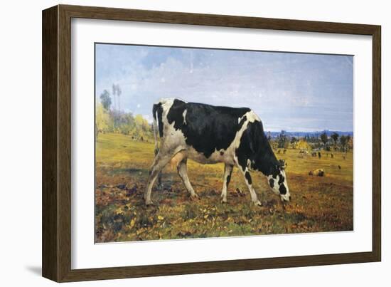 Grazing, 1884-Filippo Carcano-Framed Giclee Print