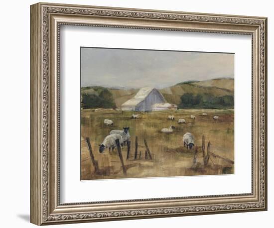 Grazing Sheep I-Ethan Harper-Framed Art Print