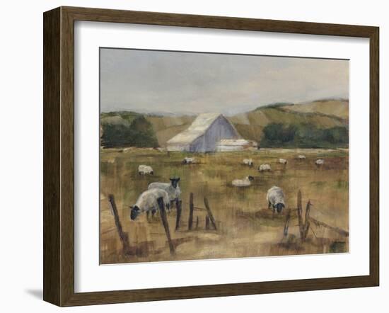 Grazing Sheep I-Ethan Harper-Framed Art Print
