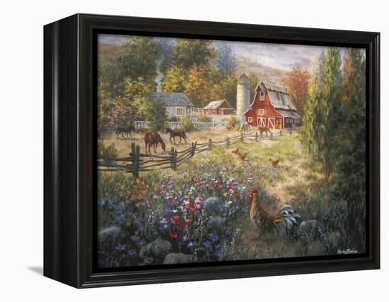 Grazing the Fertile Farmland-Nicky Boehme-Framed Premier Image Canvas