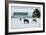 Grazing the Snow-Dana Styber-Framed Photographic Print