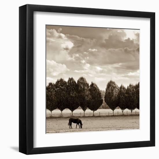 Grazing-Heather Ross-Framed Giclee Print