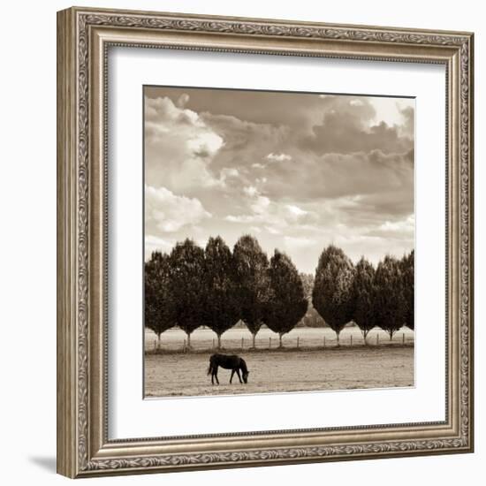 Grazing-Heather Ross-Framed Giclee Print