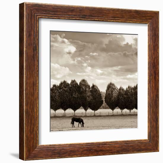 Grazing-Heather Ross-Framed Giclee Print