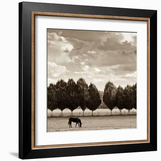 Grazing-Heather Ross-Framed Giclee Print