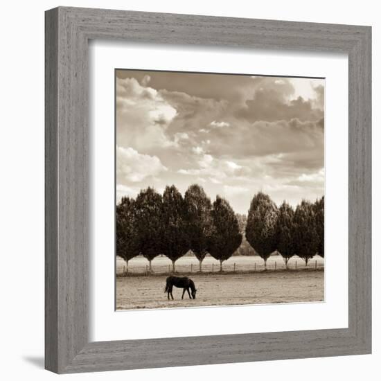 Grazing-Heather Ross-Framed Giclee Print