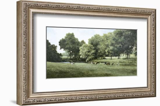 Grazing-Ray Hendershot-Framed Art Print