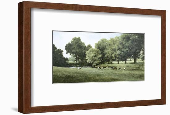 Grazing-Ray Hendershot-Framed Art Print