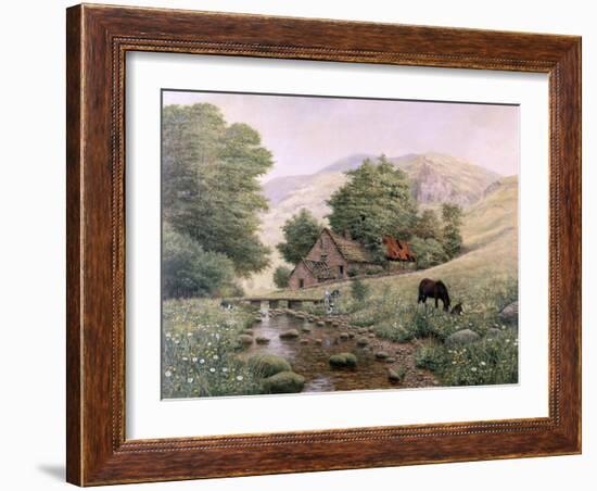 Grazing-Bill Makinson-Framed Giclee Print