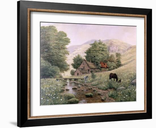 Grazing-Bill Makinson-Framed Giclee Print