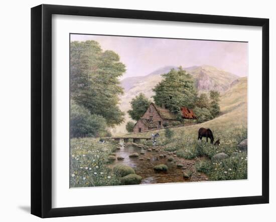 Grazing-Bill Makinson-Framed Giclee Print