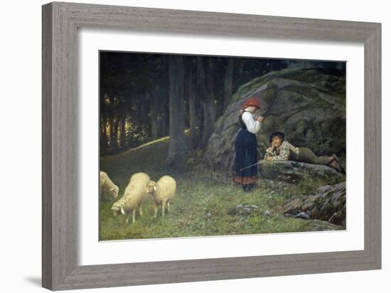 Grazing-Francesco Burlazzi-Framed Giclee Print