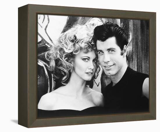 Grease-null-Framed Stretched Canvas