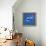 Great Advice Shark-Michael Buxton-Framed Stretched Canvas displayed on a wall