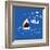 Great Advice Shark-Michael Buxton-Framed Art Print