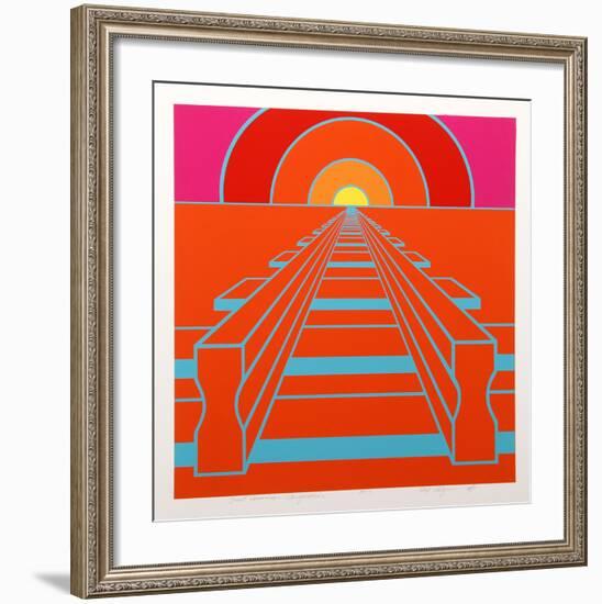 Great American Perspective-Roy Ahlgren-Framed Serigraph