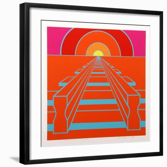 Great American Perspective-Roy Ahlgren-Framed Serigraph