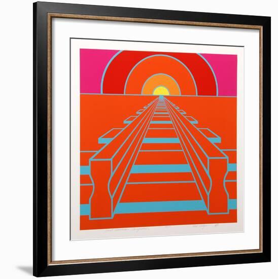 Great American Perspective-Roy Ahlgren-Framed Serigraph