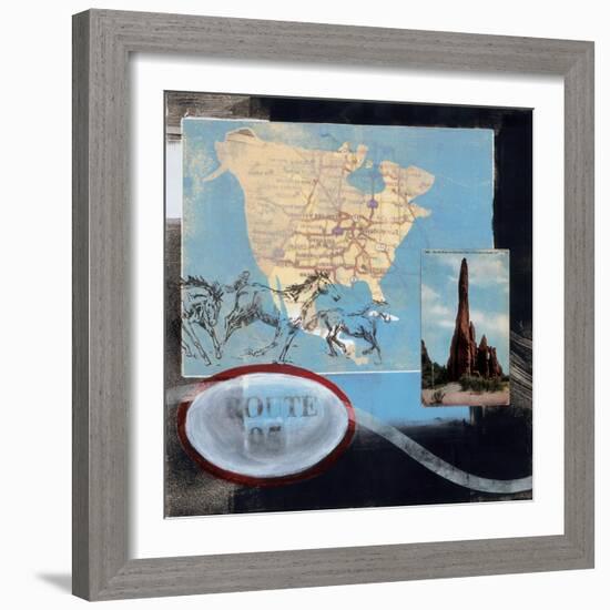 Great American Road Trip I-Connie Tunick-Framed Art Print