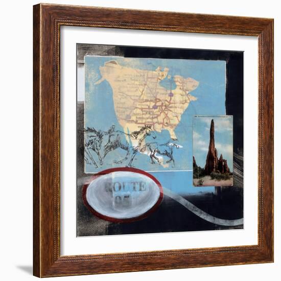 Great American Road Trip I-Connie Tunick-Framed Art Print